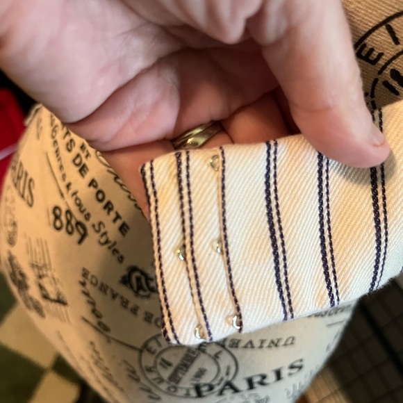 Adam Lippes Striped Cream and Black Bralette Rent the Runway - Picture 8 of 12